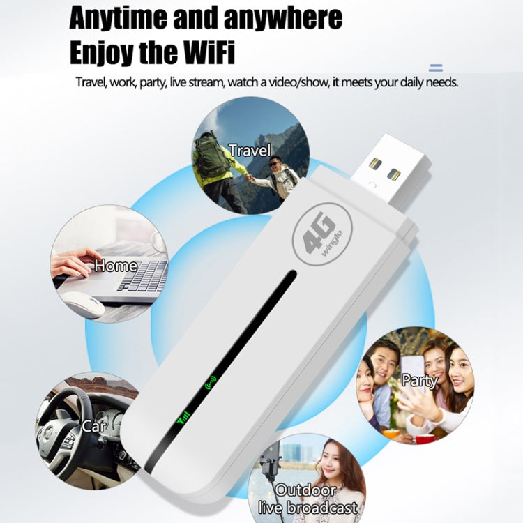 Eurasian Version U5-EU 4G WiFi Dongle USB Plug-In Router Mobile Hotspot - 4G Mobile Wifi by PMC Jewellery | Online Shopping South Africa | PMC Jewellery | Buy Now Pay Later Mobicred