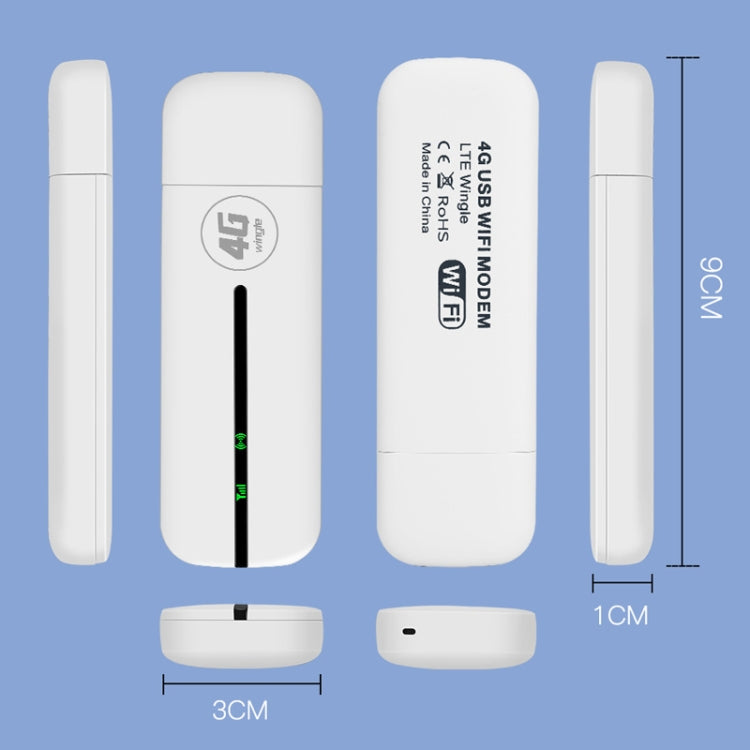 Eurasian Version U5-EU 4G WiFi Dongle USB Plug-In Router Mobile Hotspot - 4G Mobile Wifi by PMC Jewellery | Online Shopping South Africa | PMC Jewellery | Buy Now Pay Later Mobicred