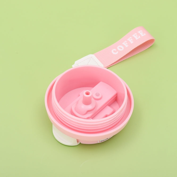 2.8 Inch Cup Mouth Straw Cup Lid Coffee Mug Replacement Lid With Hand Strip(Red)