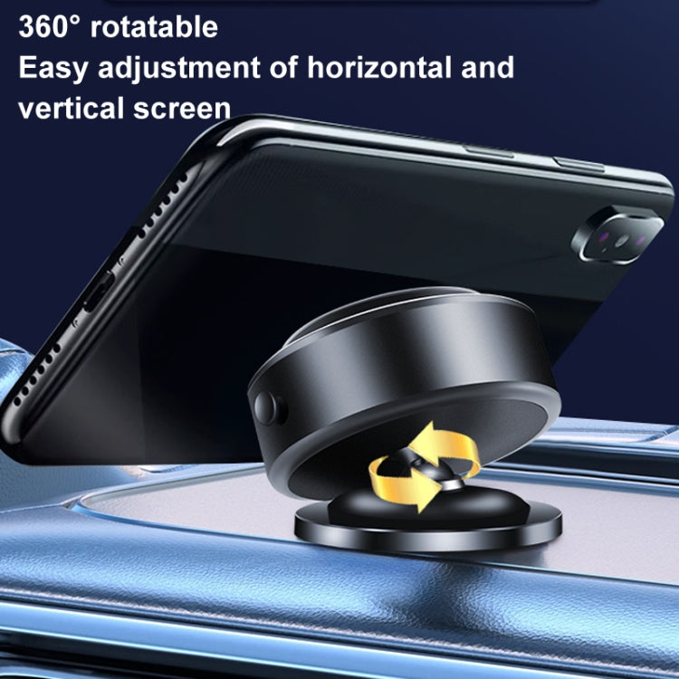 AIMITE M12 Car Phone Magnetic Rotating Holder Vacuum Suction Cup Strong Magnetic Support Bracket(Black) - free shipping - PMC Jewellery - Order now!