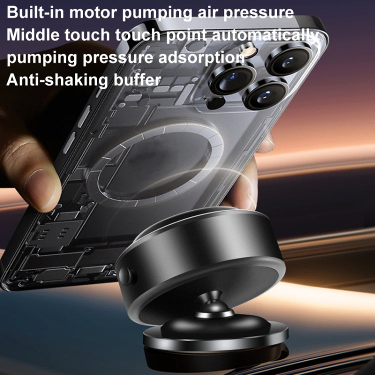 AIMITE M12 Car Phone Magnetic Rotating Holder Vacuum Suction Cup Strong Magnetic Support Bracket(Black) - free shipping - PMC Jewellery - Order now!
