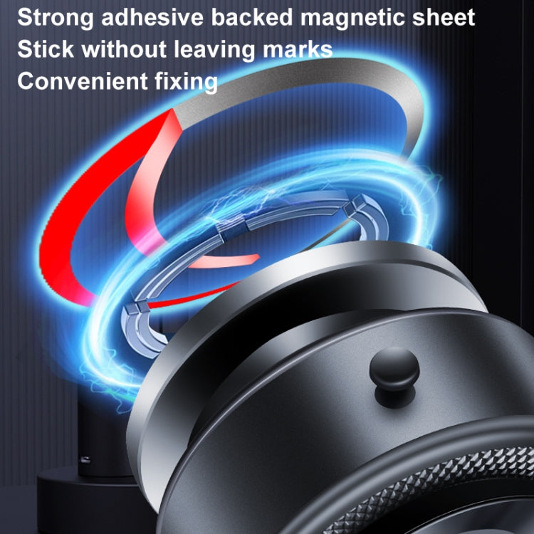 AIMITE M12 Car Phone Magnetic Rotating Holder Vacuum Suction Cup Strong Magnetic Support Bracket(Black) - free shipping - PMC Jewellery - Order now!