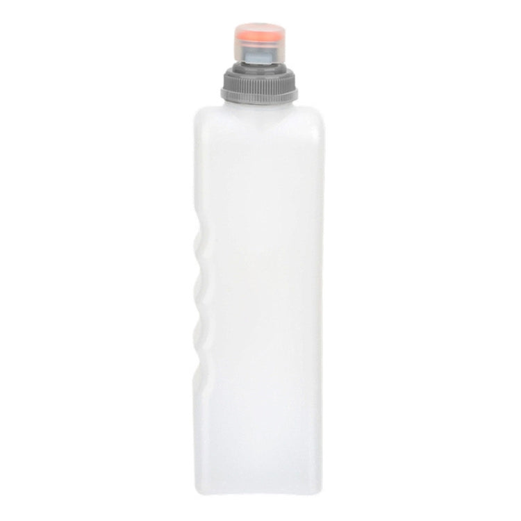330ml Sports Running Water Bottle Mountain Biking Portable Fitness Large Capacity Curved Water Bottle(White)