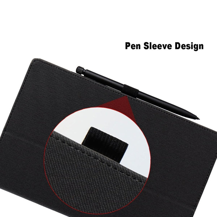 For TCL Nxtpaper 14 14.3-Inch Skin Texture All Inclusive Leather Tablet Case(Black)