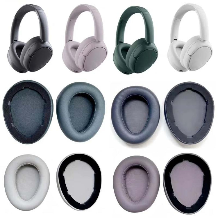 For JLAB JBuds Lux ANC 2pcs Headphone Sponge Cover(Greyish Rose)