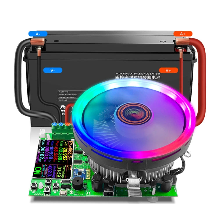 ATORCH Voltage Digitally Controlled Adjustable Constant Current Discharge Load Aging Tester, US Plug(180W DL24P) - Battery & Resistance Tester by PMC TechLife | Online Shopping South Africa | PMC TechLife | Buy Now Pay Later Mobicred