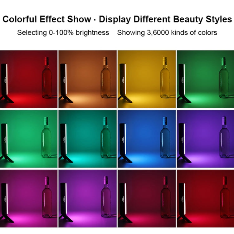 VLOGLITE W200RGB Full Colorful Handheld Fill Light Stick Live Photography Ambient Light Outdoor Lighting - free shipping - PMC Jewellery - Order now!
