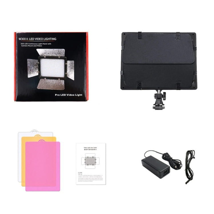 WS-300II Video Fill Light Dual Color Temperature LED Beauty Shooting Light, Spec: Single Lamp+EU Plug Adapter - by PMC TechLife | Online Shopping South Africa | PMC TechLife | Buy Now Pay Later Mobicred