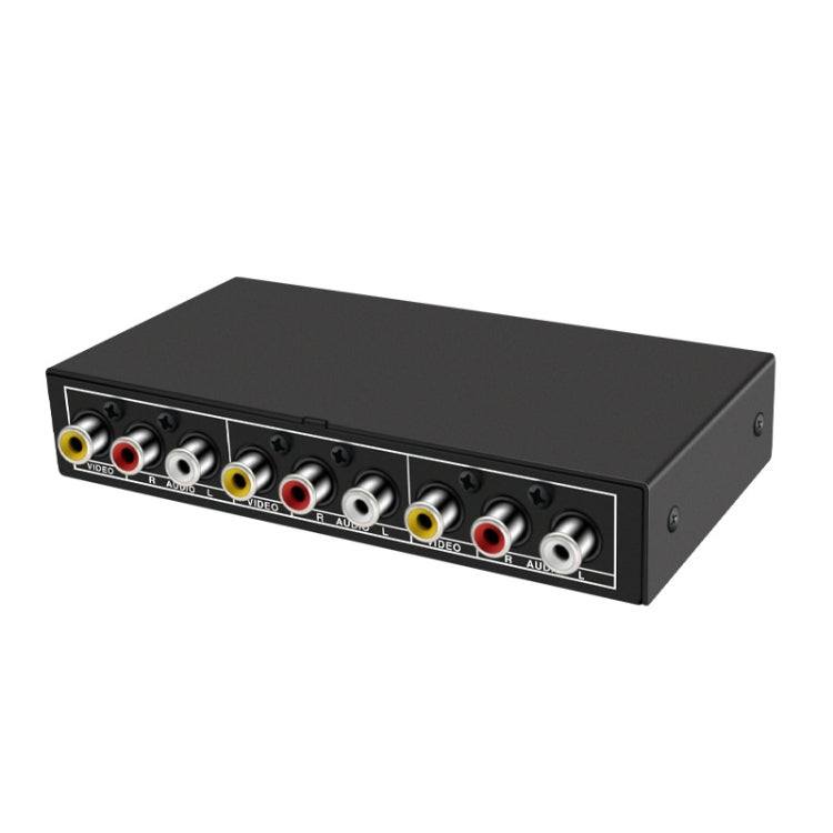 VSW21 AV 2 In 1 Out Audio Switcher RCA Audio Selector Box - free shipping - PMC Jewellery - Order now!