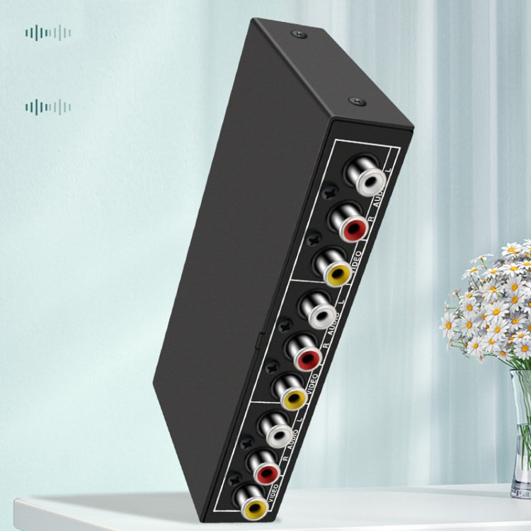 VSW21 AV 2 In 1 Out Audio Switcher RCA Audio Selector Box - free shipping - PMC Jewellery - Order now!