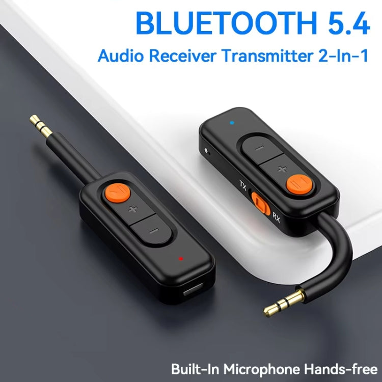 3-in-1 Receiver Bluetooth Transmitter with Call Aux Car Bluetooth Adapter