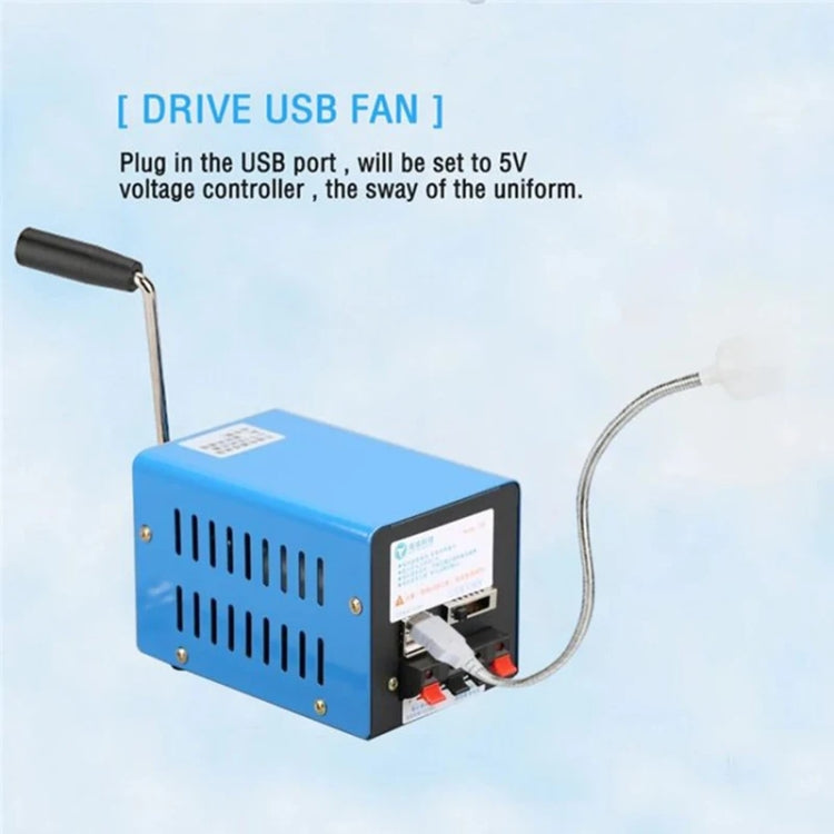 GOSO 20W Hand Crank Generator With USB Port For Disaster Emergency - Charger & Converter by PMC Jewellery | Online Shopping South Africa | PMC Jewellery | Buy Now Pay Later Mobicred