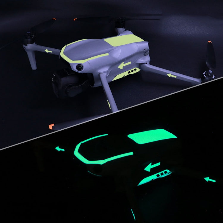 For DJI Air 3S / 3 Luminous Stickers Night Glow Film(Light Green)