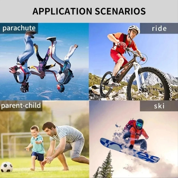 HD Outdoor Portable Pet Recorder Cycling Sports Camera, Specifications: With Silicone Collar+32G TF Card - Video Cameras by PMC TechLife | Online Shopping South Africa | PMC TechLife | Buy Now Pay Later Mobicred