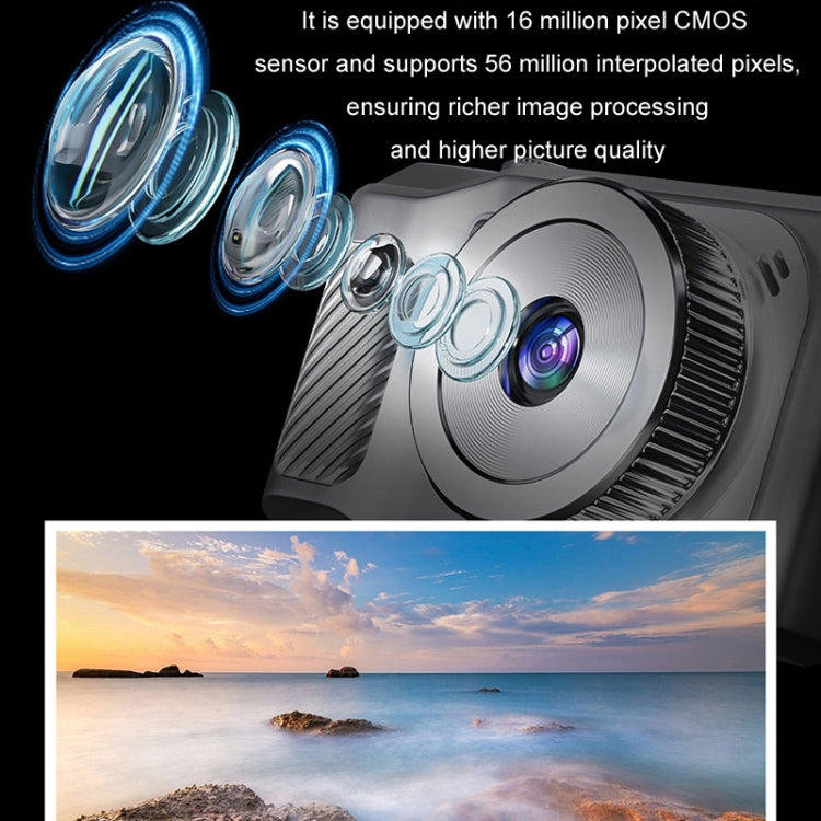 1080P HD Student Retro Digital Card Camera, Color: Black - Video Cameras by PMC Jewellery | Online Shopping South Africa | PMC Jewellery | Buy Now Pay Later Mobicred