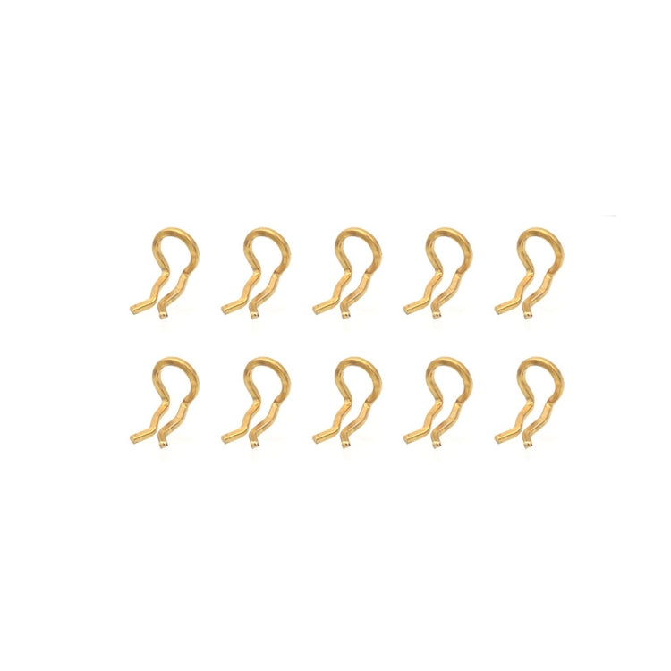 Mountain Road Bicycle Titanium Alloy Retaining Spring, Color: Steel Circlip Gold