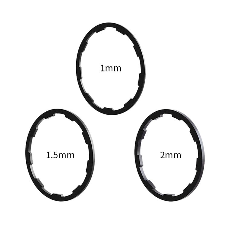 Bicycle Hub Freehub Slotted Flywheel Gasket, Size: 2mm