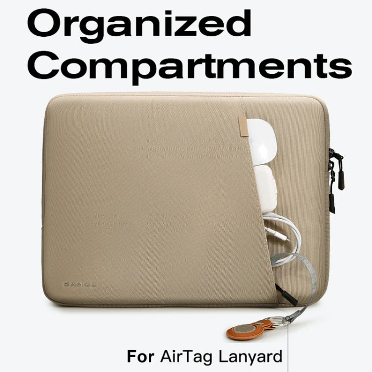 BANGE BG-6801 Laptop Bag Digital Inner Organiser, Color: Khaki Small - free shipping - PMC Jewellery - Order now!
