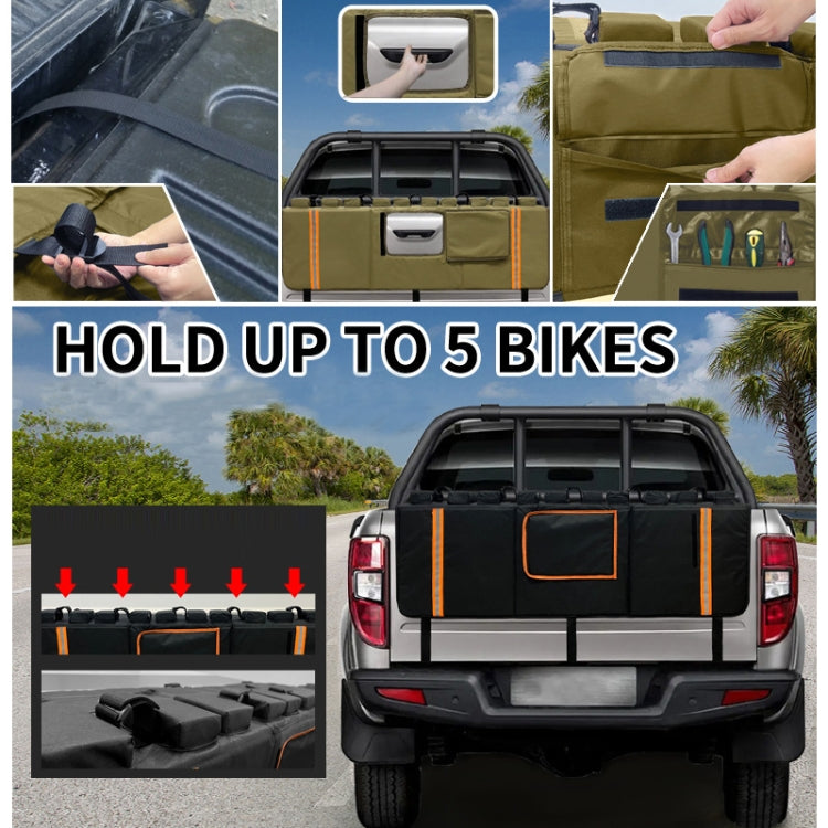 Pickup Truck Tailgate Bicycle Protection Cushion, Color: 02 Mud Yellow - Roof Racks by PMC TechLife | Online Shopping South Africa | PMC TechLife | Buy Now Pay Later Mobicred