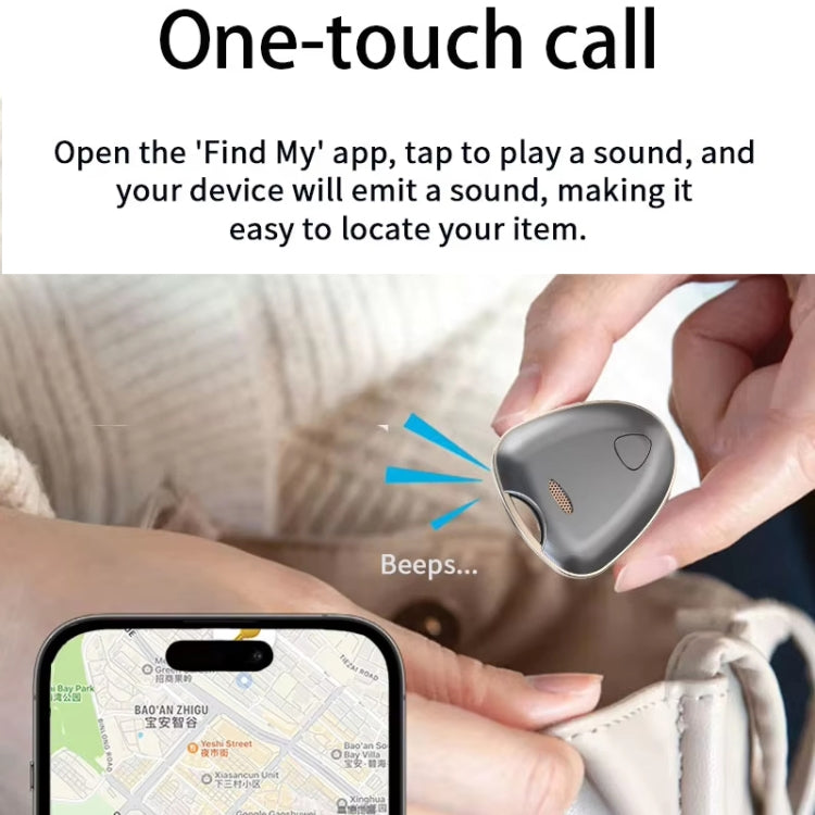 Smart Tracker Tag Anti-Lost Key Finder Works With Find My App(Deep Gray) - Personal Tracker by PMC Jewellery | Online Shopping South Africa | PMC Jewellery | Buy Now Pay Later Mobicred