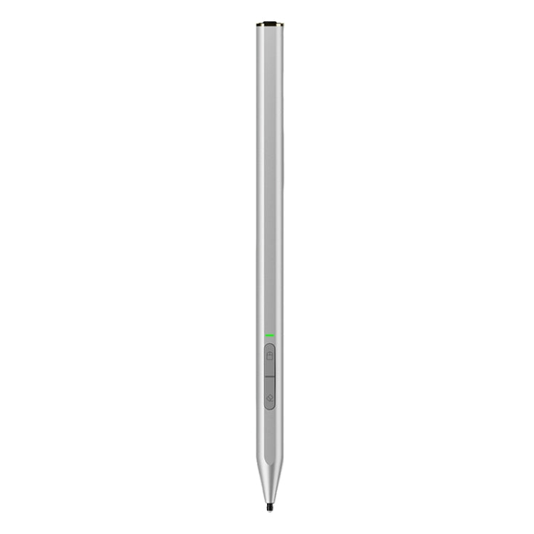 C582S For Microsoft Surface Stylus Pen Anti-Mistouch 4096 Pressure Sensitive Touch Pen Support lnk Bluetooth Function(Silver)