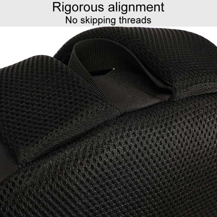 SKV B20537 Lightweight Traveling Double Shoulder Bag Large Capacity Laptop Backpack(Light Gray) - Backpack by SKV | Online Shopping South Africa | PMC Jewellery | Buy Now Pay Later Mobicred