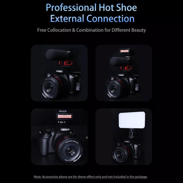 Ordro 4K Ultra HD Rotating Screen Optical Zoom Digital Camera