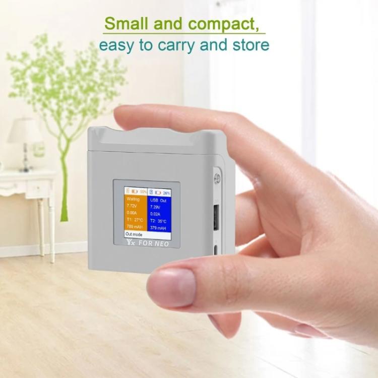 For DJI Neo Drone YX Color Screen Battery Charger Charge 2 Batteries(Gray) - free shipping - PMC Jewellery - Order now!
