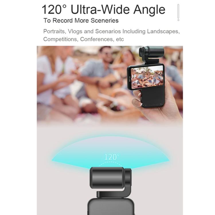Ordro 3.5-Inch Large Screen 5K Video Recording Pocket Camera