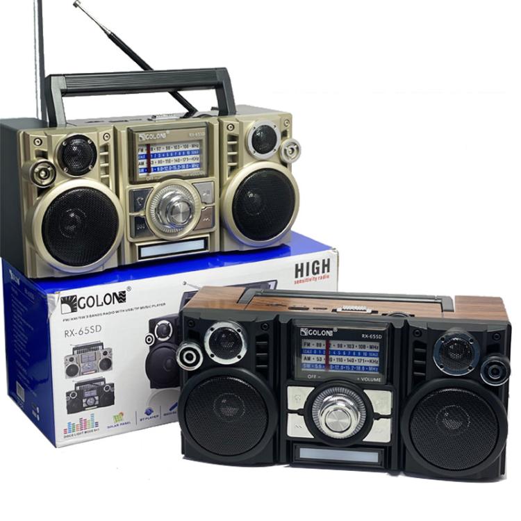 COLON RX-65SD Solar Charging Stereo FM Radio Wireless Bluetooth Speaker(Random Color Delivery) - free shipping - PMC Jewellery - Order now!