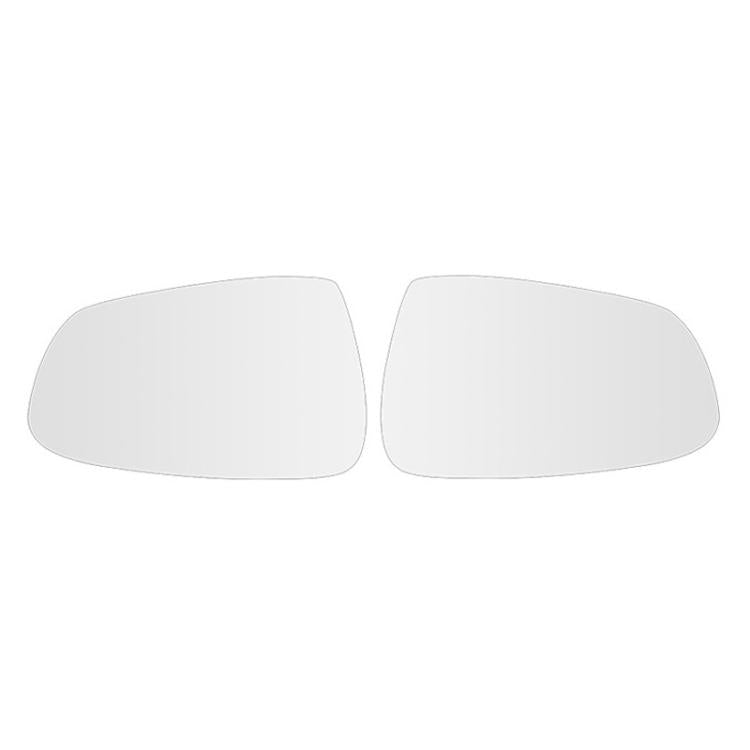 For Tesla Model S White Wide Field Of View Anti-glare Rearview Mirror Reversing Lens