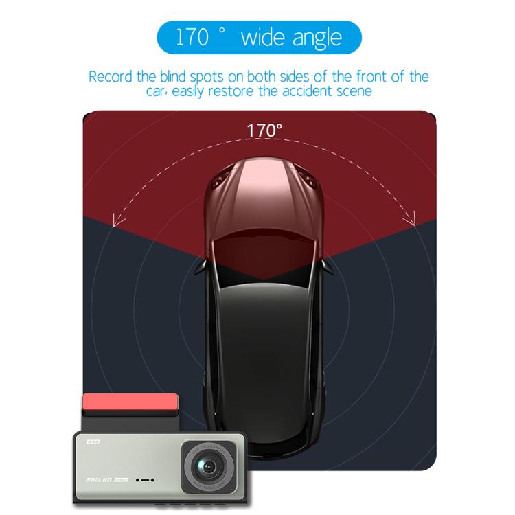 G71 HD 1080P Three-Lens 2.0-Inch Infrared Night Vision Driving Recorder, Spec: WIFI Connection - Car DVRs by PMC Jewellery | Online Shopping South Africa | PMC Jewellery | Buy Now Pay Later Mobicred