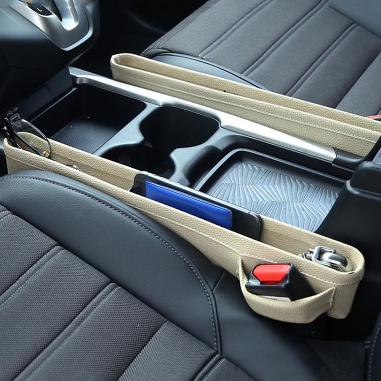 4207 1pair Universal Car Gap Storage Box Interior Decoration Supplies Car Storage Box(Brown) - Stowing Tidying by PMc TechLife | Online Shopping South Africa | PMc TechLife | Buy Now Pay Later Mobicred