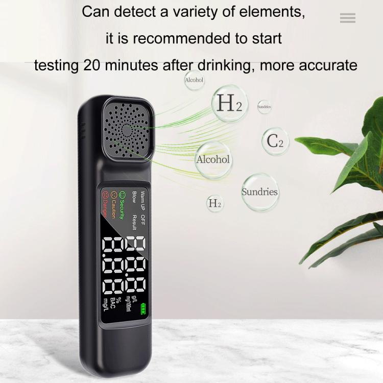 High-Precision Air-Blowing Alcohol Concentration Detector(AM03) - Breath Alcohol Tester by PMC Jewellery | Online Shopping South Africa | PMC Jewellery | Buy Now Pay Later Mobicred
