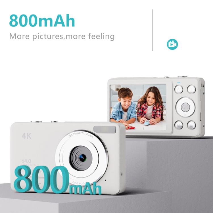 Anytek S7 4K HD Digital Camera Self-Timer Travel Camera Student Kids Card Camera(Pink) - free shipping - PMC Jewellery - Order now!