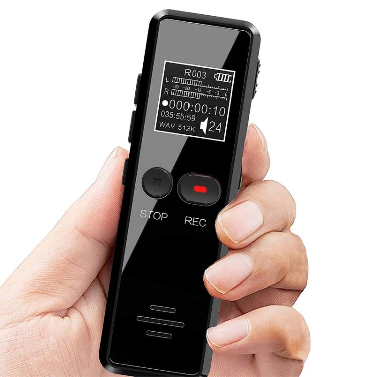 32GB 0.9-inch LCD Screen Interview Mini HD Recorder USB Charging MP3 Player - free shipping - PMC TechLife - Order now!