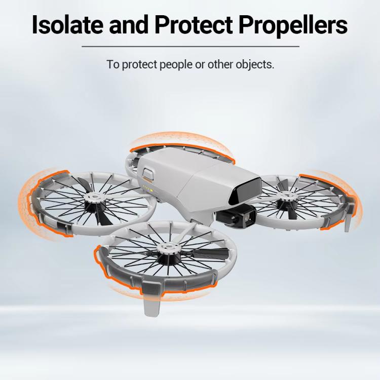 For DJI Flip CYNOVA FL-FZT-CY Paddle Impact Protectors(Translucent Black) - free shipping - PMC Jewellery - Order now!