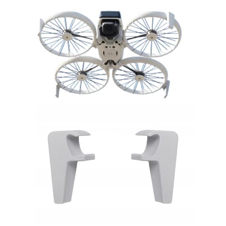 1pair For DJI Flip Drone Landing Gear Height Enhancement Rear Stand Gimbal Protector Bracket Accessories