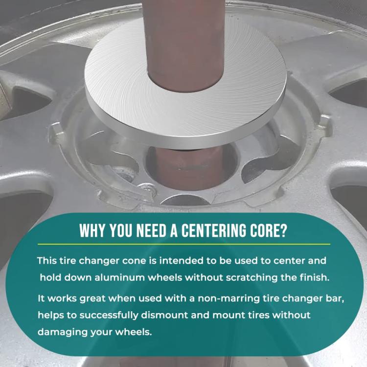 Manual Tire Changing Centering Cone Port Freight Truck Disassembler Tool, Size: Small(Silver) - Wheels Tires & Parts by PMc TechLife | Online Shopping South Africa | PMc TechLife | Buy Now Pay Later Mobicred