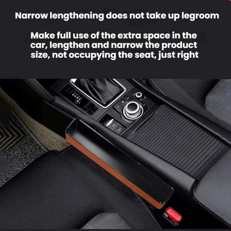 Car Seat Seam Storage Box Universal Car Seam Organizer Auto Accessories(Orange) - free shipping - PMc TechLife - Order now!