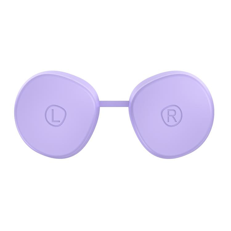 For Meta Quest 3S / Quest 2 VR Lens TPU Protective Cover(Purple)