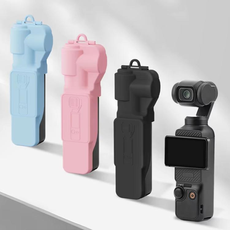 For DJI OSMO Pocket 3 BRDRC Lens Cap Camera Case Screen Protector Accessories(Black)