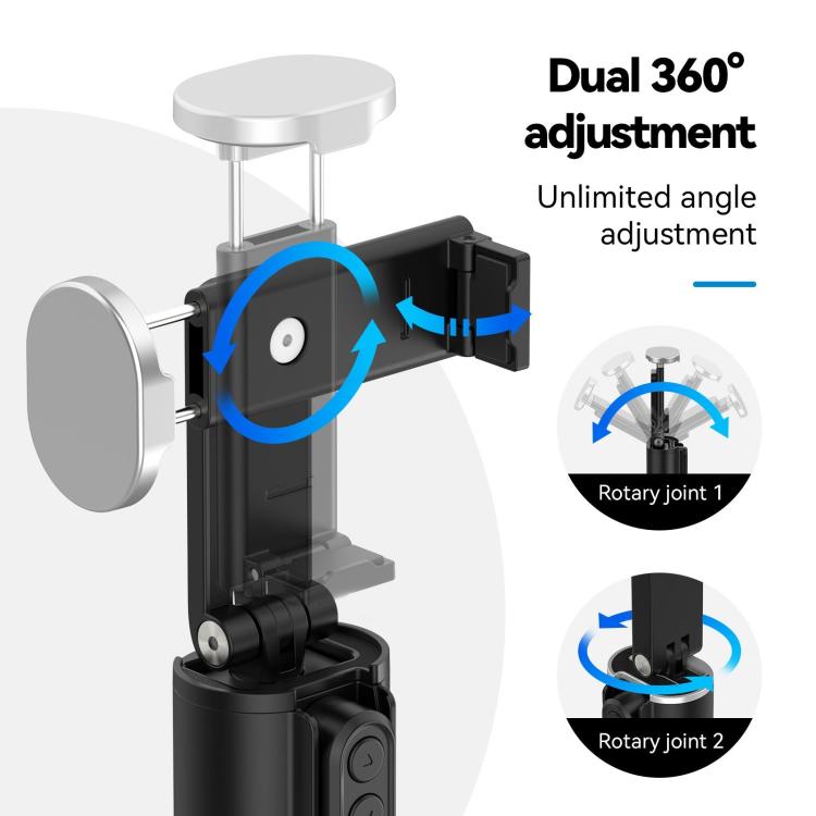 TELESIN P1-HSS-01 Clip Version 3 In 1 Cell Phone Holder Portable Desktop Fixed Bluetooth Remote Control Shooting Support Bracket - free shipping - PMC Jewellery - Order now!