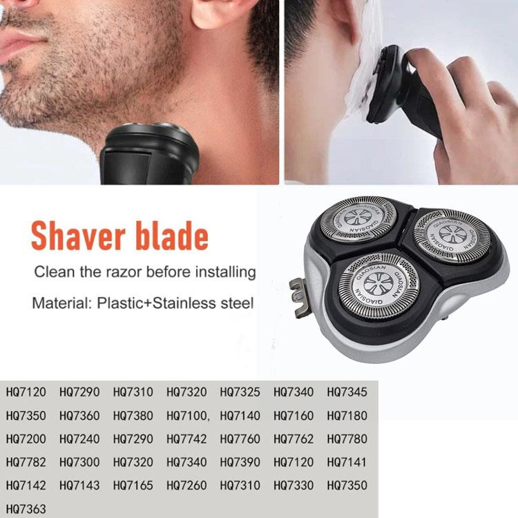 HQ7310 Blade Head for Philips Shaver HQ7360 HQ7340 7390 HQ8 Accessories(White) - Accessories by PMc TechLife | Online Shopping South Africa | PMc TechLife | Buy Now Pay Later Mobicred