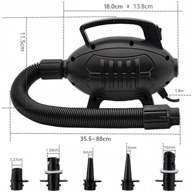 GLD-602 600W Home Brushed Mat High Power AC Electrical Inflatable Pump US Plug