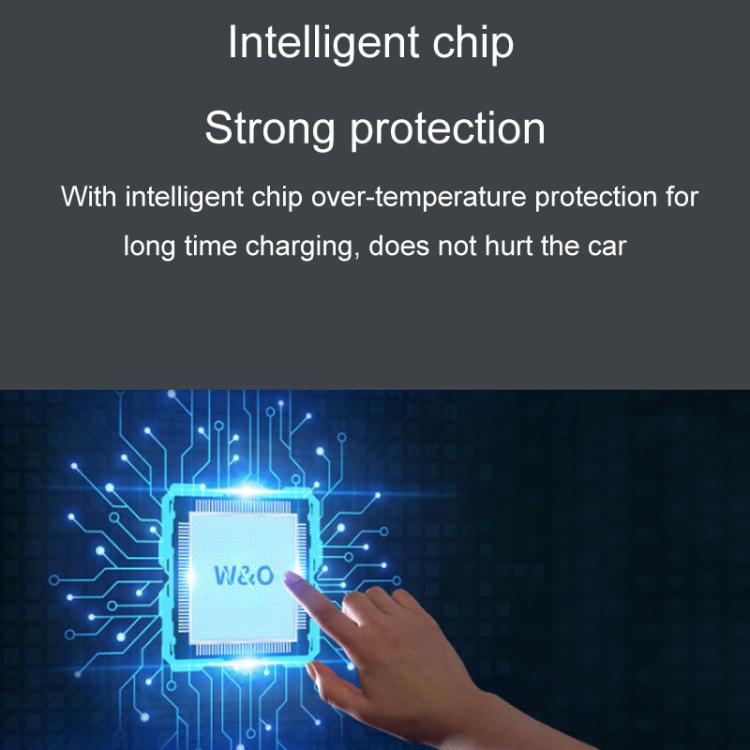 A1 Car 4 In 1 Digital Fast Charger With Retractable Cable(Yellow) - Car Charger by PMc TechLife | Online Shopping South Africa | PMc TechLife | Buy Now Pay Later Mobicred