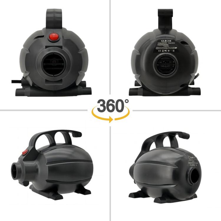 GLD-318 High Power 600W Electrical Inflatable Pump Tent Yoga Mat Inflator US Plug