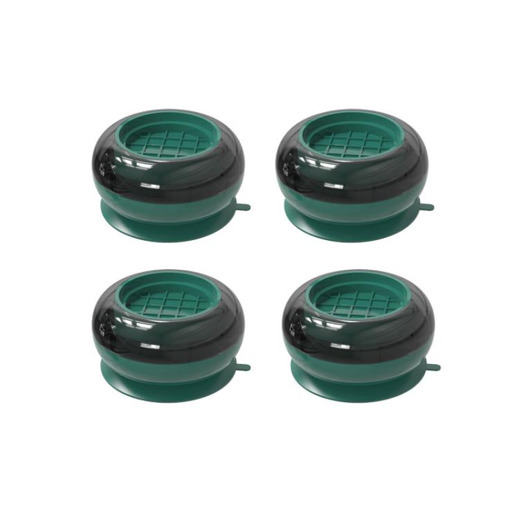 4pcs /Set Washing Machine Foot Pads Heightened Base for Refrigerators Furniture(Green)