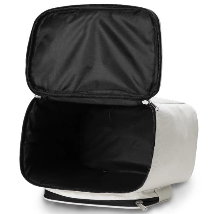 Electrical Motorcycle Water-resistant Rear Backrest Hanging Bag Large Capacity Helmet Storage Bag(Black)