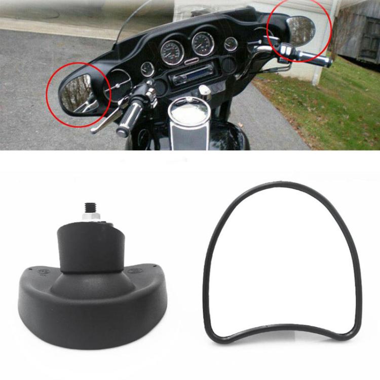 1pair For Harley Street Glide 2014-2019 Motorcycle Modified Reflector Rearview Mirror - Side Mirrors by PMc TechLife | Online Shopping South Africa | PMc TechLife | Buy Now Pay Later Mobicred